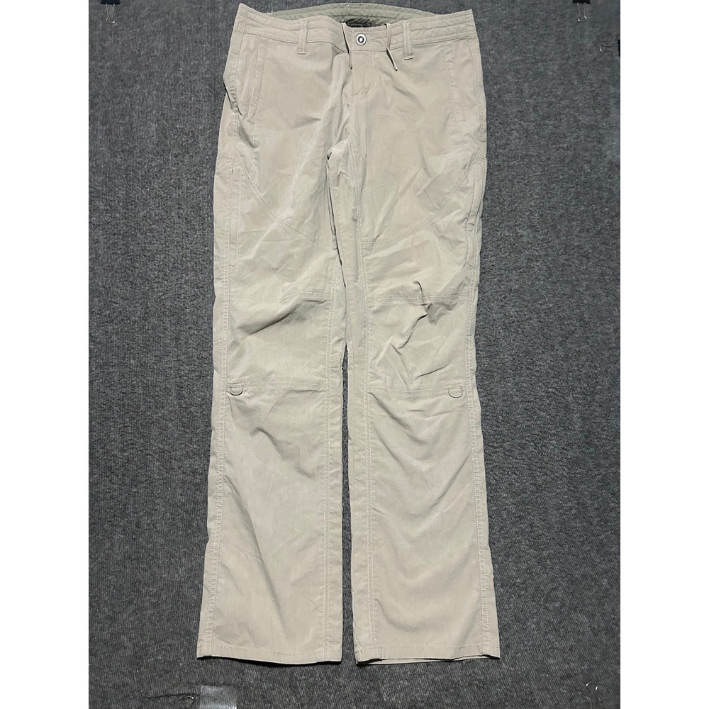 Kuhl Womens Legendary Hiking Outdoor Pants Style 6279 beige Size 12 regular